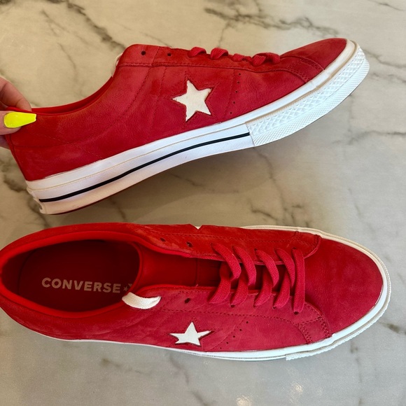 COPY - NEW Converse One Star Ox Suede Red Size 13 LIMITED EDITION. - Picture 13 of 14